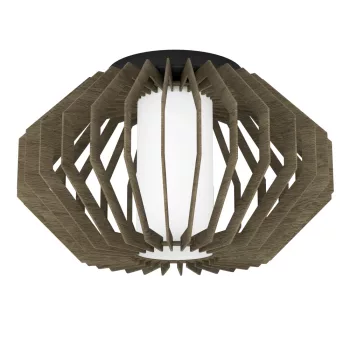   EGLO 900385 RUSTICARIA beltéri mennyezeti lámpa, fekete színben, E27 foglalattal, max 1X40W teljesítmény, IP20 védelemmel, 2 év garanciával ( EGLO 900385 )