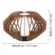 EGLO 900385 RUSTICARIA beltéri mennyezeti lámpa, fekete színben, E27 foglalattal, max 1X40W teljesítmény, IP20 védelemmel, 2 év garanciával ( EGLO 900385 )