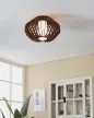 EGLO 900385 RUSTICARIA beltéri mennyezeti lámpa, fekete színben, E27 foglalattal, max 1X40W teljesítmény, IP20 védelemmel, 2 év garanciával ( EGLO 900385 )