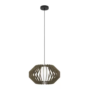   EGLO 900386 RUSTICARIA beltéri függeszték, fekete színben, E27 foglalattal, max 1X40W teljesítmény, IP20 védelemmel, 2 év garanciával ( EGLO 900386 )