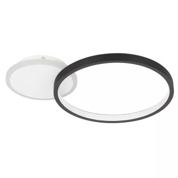   EGLO 900421 GAFARES beltéri mennyezeti lámpa, fekete, fehér színben, 2100lm, 15W teljesítménnyel, IP20 védelemmel, 3000K-6500K, 5 év garanciával ( EGLO 900421 )