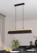 EGLO 900444 TARRAFO beltéri függeszték, fekete, barna színben, E27 foglalattal, max 4X40W teljesítmény, IP20 védelemmel, 2 év garanciával ( EGLO 900444 )