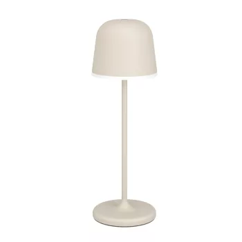   EGLO 900461 MANNERA kültéri asztali lámpa, homok szín színben, 200lm, 2,2W teljesítménnyel, IP54 védelemmel, 3000K, 2 év garanciával ( EGLO 900461 )