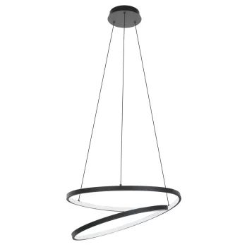   EGLO 900472 RUOTALE beltéri függeszték, fekete színben, 4800lm, 37W teljesítménnyel, IP20 védelemmel, 3000K, 5 év garanciával ( EGLO 900472 )