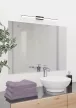 EGLO 900475 VERDELLO beltéri tükörvilágító, fekete, sárgaréz színben, 750lm, 5W teljesítménnyel, IP44 védelemmel, 3000K-6500K, 5 év garanciával ( EGLO 900475 )
