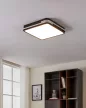 EGLO 900477 GENOVESE-Z beltéri mennyezeti lámpa, fekete színben, 3000lm, 22W teljesítménnyel, IP20 védelemmel, 2700K-6500K, 5 év garanciával ( EGLO 900477 )
