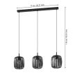EGLO 900495 ROMAZZINA beltéri függeszték, fekete színben, E27 foglalattal, max 3X40W teljesítmény, IP20 védelemmel, 2 év garanciával ( EGLO 900495 )