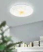 EGLO 900498 NIEVES 1 beltéri fali-mennyezeti lámpa, fehér színben, 1100lm, 10W teljesítménnyel, IP20 védelemmel, 3000K, 5 év garanciával ( EGLO 900498 )