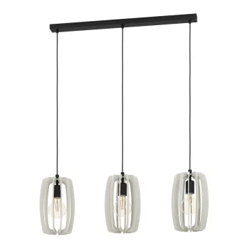   EGLO 900503 BAJAZZARA beltéri függeszték, fekete színben, E27 foglalattal, max 3X40W teljesítmény, IP20 védelemmel, 2 év garanciával ( EGLO 900503 )