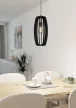 EGLO 900504 BAJAZZARA beltéri függeszték, fekete színben, E27 foglalattal, max 1X40W teljesítmény, IP20 védelemmel, 2 év garanciával ( EGLO 900504 )