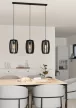EGLO 900505 BAJAZZARA beltéri függeszték, fekete színben, E27 foglalattal, max 3X40W teljesítmény, IP20 védelemmel, 2 év garanciával ( EGLO 900505 )