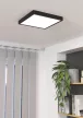 EGLO 900588 FUEVA 5 beltéri falon kívüli lámpa, fekete színben, 2400lm, 20,5W teljesítménnyel, IP20 védelemmel, 3000K, 5 év garanciával ( EGLO 900588 )