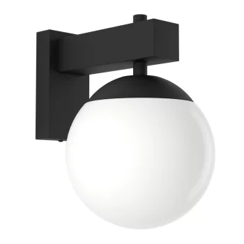   EGLO 900669 BUFALATA kültéri fali lámpa, fekete színben, E27 foglalattal, max 1X40W teljesítmény, IP44 védelemmel, 5 év garanciával ( EGLO 900669 )