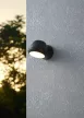 EGLO 900675 NIVAROLO kültéri fali lámpa, fekete színben, GU10 foglalattal, max 1X4,6W teljesítmény, IP44 védelemmel, 2 év garanciával ( EGLO 900675 )