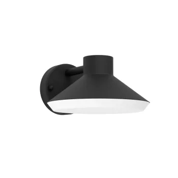   EGLO 900688 NINNARELLA kültéri fali lámpa, fekete színben, GU10 foglalattal, max 1X4,6W teljesítmény, IP44 védelemmel, 2 év garanciával ( EGLO 900688 )