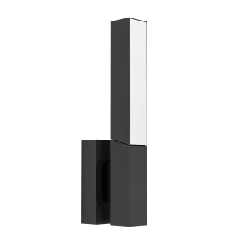   EGLO 900709 UGENTO kültéri fali lámpa, fekete színben, 920lm, 2X4,5W teljesítménnyel, IP44 védelemmel, 3000K, 5 év garanciával ( EGLO 900709 )