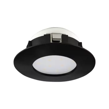   EGLO 900743 PINEDA beltéri süllyesztett lámpa, fekete színben, 360lm, 4,9W teljesítménnyel, IP20, IP44 védelemmel, 3000K, 5 év garanciával ( EGLO 900743 )