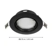 EGLO 900752 PENETO beltéri süllyesztett lámpa, fekete színben, GU10 foglalattal, max 3X4,6W teljesítmény, IP20 védelemmel, 5 év garanciával ( EGLO 900752 )