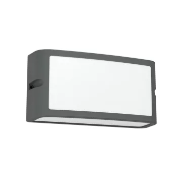   EGLO 900808 CAMARDA kültéri fali lámpa, antracit színben, 1200lm, 10,5W teljesítménnyel, IP54 védelemmel, 4000K, 5 év garanciával ( EGLO 900808 )