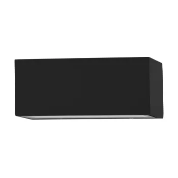   EGLO 900885 SPONGANO kültéri fali lámpa, fekete színben, 1200lm, 2X5W teljesítménnyel, IP65 védelemmel, 3000K,4000K,5000K,6500K, 5 év garanciával ( EGLO 900885 )