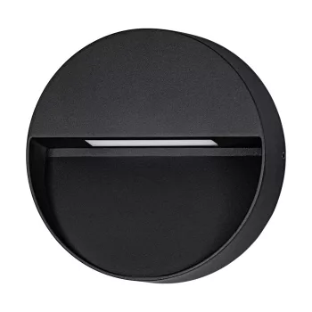   EGLO 900888 MARUGGIO kültéri fali lámpa, fekete színben, 520lm, 1X4,8W teljesítménnyel, IP65 védelemmel, 3000K,4000K,5000K,6500K, 5 év garanciával ( EGLO 900888 )