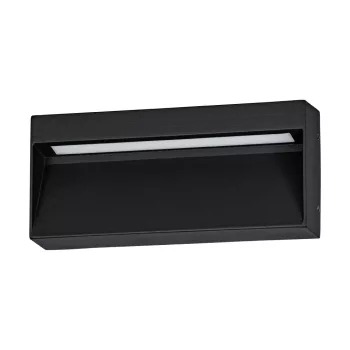   EGLO 900891 MARUGGIO kültéri fali lámpa, fekete színben, 520lm, 1X4,8W teljesítménnyel, IP65 védelemmel, 3000K,4000K,5000K,6500K, 5 év garanciával ( EGLO 900891 )
