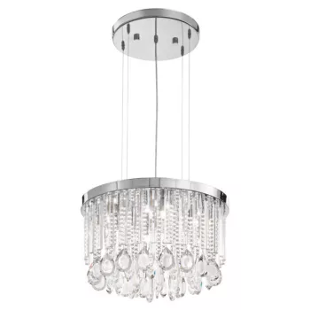   EGLO 93425 CALAONDA függeszték, króm színben, MAX 7X33W teljesítménnyel, G9 foglalattal, kapcsoló nélkül, IP20 védettséggel ( EGLO 93425 )