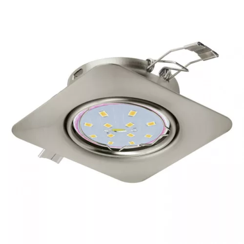 EGLO 94264 PENETO süllyesztett lámpa, matt nikkel színben, MAX 1X5W teljesítménnyel, GU10 foglalattal, kapcsoló nélkül, IP20 védettséggel ( EGLO 94264 )