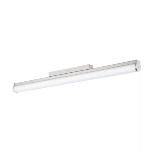 EGLO 94717 CALNOVA, beltéri IP44-es LED-es fali lámpa, LED foglalattal, MAX 24W teljesítménnyel, 2200lm, 4000 K, matt nikkel / acél lámpatest, fehér / szatinált üveg búrával, LED nem cserélhető, kapcsoló nélkül