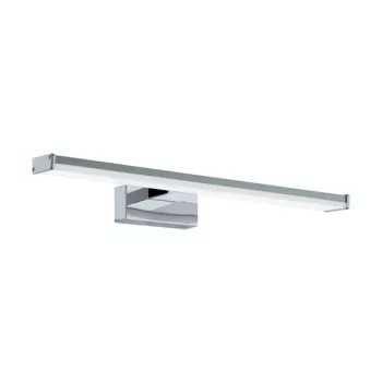   EGLO 96064 PANDELLA 1, beltéri IP44-es LED-es tükörvilágító, LED foglalattal, MAX 7,4W teljesítménnyel, 900lm, 4000 K, króm, ezüst / alumínium, műanyag lámpatest, fehér / műanyag búrával, LED nem cserélhető, kapcsoló nélkül