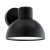 EGLO 96207 ENTRIMO, kültéri, IP44-es fali lámpa, E27-es foglalattal, MAX 1X60W teljesítménnyel, fekete / horganyzott acél lámpatest, kapcsoló nélküli, fehér / műanyag búrával, sarokra szerelhető