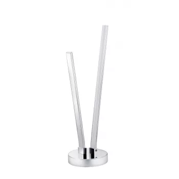   EGLO 96322 PARRI beltéri LED-es asztali lámpa, króm színben, MAX 1X3W;1X4W teljesítménnyel, LED fényforrással ( nem cserélhető ), 3000K színhőmérséklettel, zsinórkapcsolóval ( EGLO 96322 )