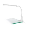 EGLO 96434 LAROA, beltéri LED-es csiptetős lámpa, LED foglalattal, MAX 4,5W teljesítménnyel, 550lm, 4000 K, fehér / műanyag lámpatest, IP20, színhőmérséklet szabályzás 4 lépésben, LED nem cserélhető, dimmelős érintőkapcsolóval