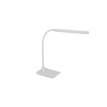   EGLO 96435 LAROA, beltéri LED-es asztali lámpa, LED foglalattal, MAX 4,5W teljesítménnyel, 550lm, 4000 K, fehér / műanyag lámpatest, IP20, színhőmérséklet szabályzás 4 lépésben, LED nem cserélhető, dimmelős érintőkapcsolóval