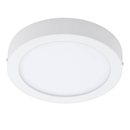 EGLO 96669 FUEVA-C, beltéri LED-es falon kívüli lámpa, LED foglalattal, MAX 15,6W, 2000lm, 2700 K-6500 K, fehér / fémöntvény lámpatest, IP20, fehér / műanyag búrával, Bluetooth, színhőmérséklet szab., RGB, vezérlés: applikációval, távirányítóval