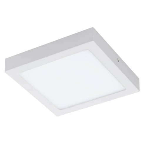 EGLO 96672 FUEVA-C, beltéri LED-es falon kívüli lámpa, LED foglalattal, MAX 15,6W, 2000lm, 2700 K-6500 K, fehér / fémöntvény lámpatest, IP20, fehér / műanyag búrával, Bluetooth, színhőmérséklet szab., RGB, vezérlés: applikációval, távirányítóval