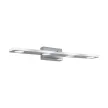 EGLO 96938 CABUS, beltéri IP44-es LED-es fali lámpa, LED foglalattal, MAX 4X4,5W teljesítménnyel, 1680lm, 3000 K, króm / acél lámpatest, szatinált / műanyag búrával, LED nem cserélhető, kapcsoló nélkül