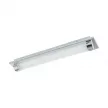 EGLO 97055 TOLORICO, beltéri IP44-es LED-es fali-mennyezeti lámpa, LED foglalattal, MAX 19W teljesítménnyel, 2500lm, 4000 K, króm / nemesacél lámpatest, áttetsző / műanyag, kristály búrával, LED nem cserélhető, kapcsoló nélkül