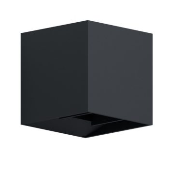   EGLO 97242 CALPINO, kültéri, IP54-es fali lámpa, LED-es foglalattal, MAX 2X3,3W teljesítménnyel, 680 lm, 3000 K, antracit / alumíniumöntvény lámpatest, kapcsoló nélküli,