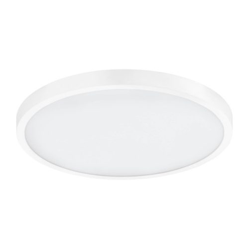 EGLO 97266 FUEVA 1, beltéri LED-es falon kívüli lámpa, LED foglalattal, MAX 25W teljesítménnyel, 2500lm, 4000 K, fehér / alumínium lámpatest, IP20, fehér / műanyag búrával, LED nem cserélhető, kapcsoló nélkül