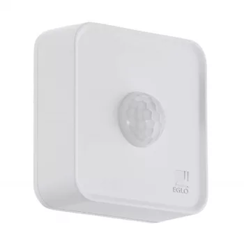   EGLO 97475 CONNECT SENSOR, beltéri IP44-es tartozék, - foglalattal, MAX - teljesítménnyel, lm, fehér / műanyag lámpatest,, Bluetooth, sarokra szerelhető, mozgásérzékelővel