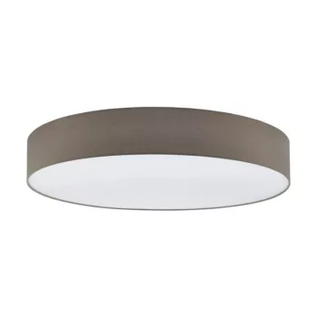   EGLO 97621 PASTERI, beltéri mennyezeti lámpa, E27 foglalattal, MAX 7X25W teljesítménnyel, fehér / acél lámpatest, IP20, tópszín, fehér / textil búrával, kapcsoló nélkül