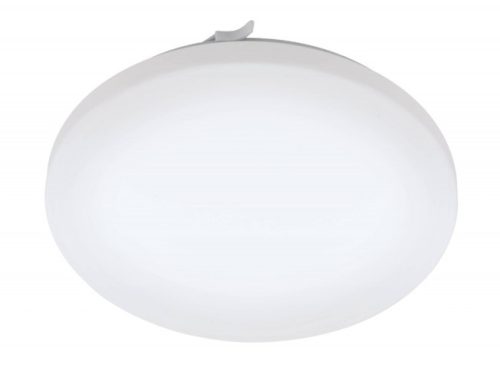 EGLO 97884 FRANIA, beltéri IP44-es LED-es fali-mennyezeti lámpa, LED foglalattal, MAX 17,3W teljesítménnyel, 2000lm, 3000 K, fehér / acél lámpatest, fehér / műanyag búrával, LED nem cserélhető, kapcsoló nélkül