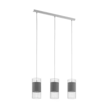   EGLO 97955 NORUMBEGA függeszték, fehér színben, MAX 3X60W teljesítménnyel, E27-es foglalattal, kapcsoló nélkül, IP20 védettséggel ( EGLO 97955 )