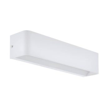   EGLO 98423 SANIA 4, beltéri LED-es fali lámpa, LED foglalattal, MAX 12W teljesítménnyel, 1400lm, 3000 K, fehér / alumínium lámpatest, IP20, LED nem cserélhető, kapcsoló nélkül