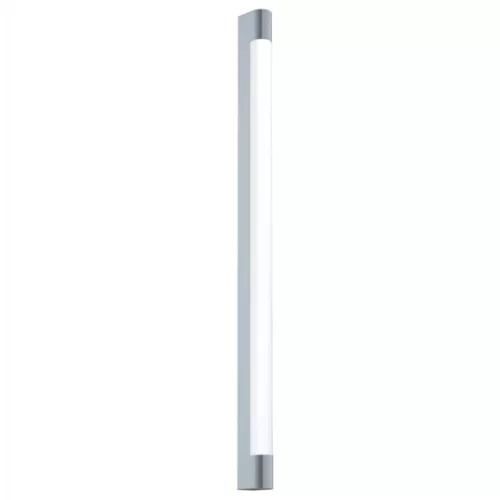 EGLO 98444 TRAGACETE, beltéri IP44-es LED-es tükörvilágító, LED foglalattal, MAX 8W/16W teljesítménnyel, 770/1500lm, 4000 K, króm / nemesacél lámpatest, fehér / műanyag búrával, LED nem cserélhető, kapcsoló nélkül
