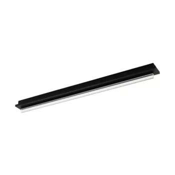   EGLO 98494 SPADAFORA, beltéri LED-es mennyezeti lámpa, LED foglalattal, MAX 21W teljesítménnyel, 2500lm, 3000 K, fekete / alumínium, acél lámpatest, IP20, áttetsző, fehér / műanyag búrával, LED nem cserélhető, kapcsoló nélkül