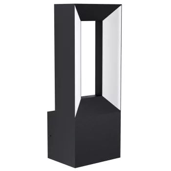   EGLO 98725 RIFORANO kültéri fali lámpa, fekete színben, 1100lm, 2X5W teljesítménnyel, IP44 védelemmel, 3000K, 5 év garanciával ( EGLO 98725 )