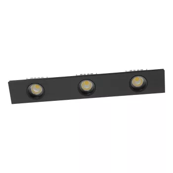   EGLO 98814 TP DOWNLIGHT beltéri rendszer, fekete színben, 1350lm, 3X3,5W teljesítménnyel, IP20 védelemmel, 3000K, 3 év garanciával ( EGLO 98814 )