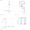 EGLO 98855 CEPPINO beltéri asztali lámpa, fekete, fehér színben, GU10 foglalattal, max 1X4,5W teljesítmény, IP20 védelemmel, 2 év lámpa / 5 év fényforrás garanciával ( EGLO 98855 )